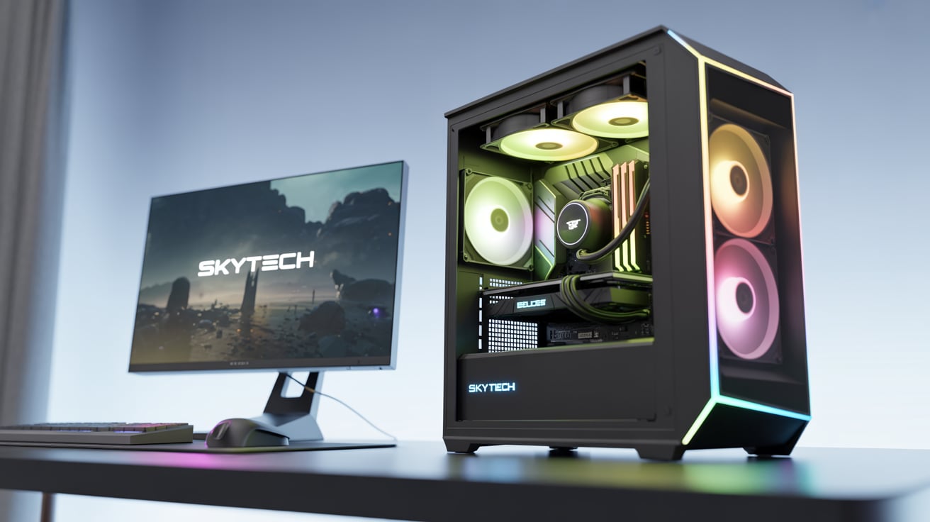 Skytech Eclipse Gaming PC with RTX 5080 – Ultimate Power