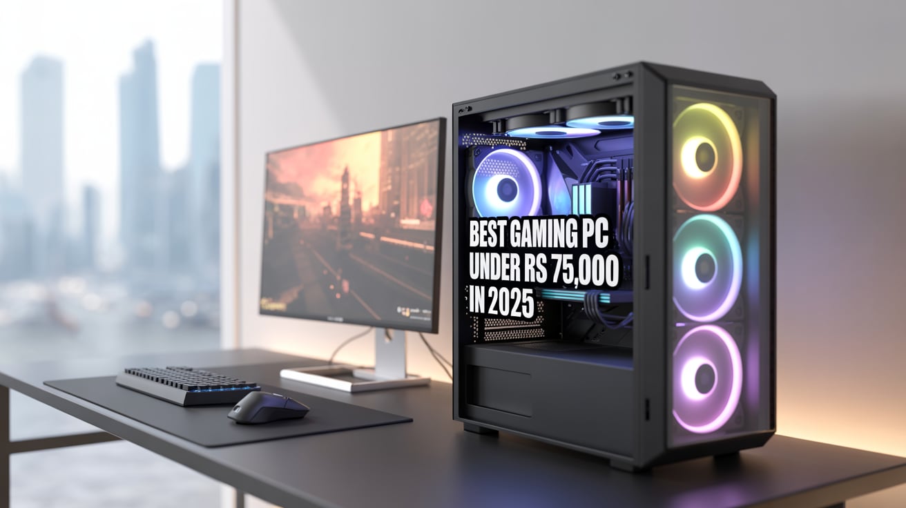 Build the Best Gaming PC Under ₹75,000 in India for 2025