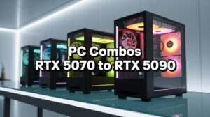 PC Combos with RTX 5070 to RTX 5090