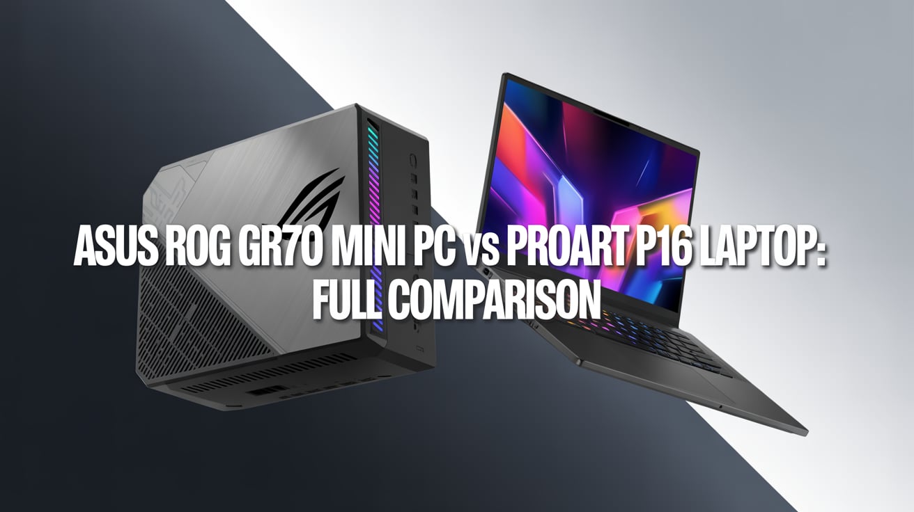 ASUS ROG GR70 vs ASUS ProArt P16: Which Is Better?