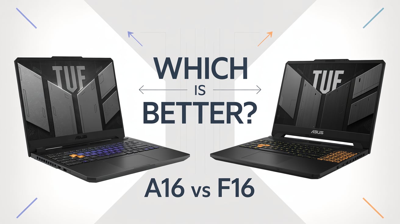 Which is Better: Asus TUF Gaming A16 or F16?